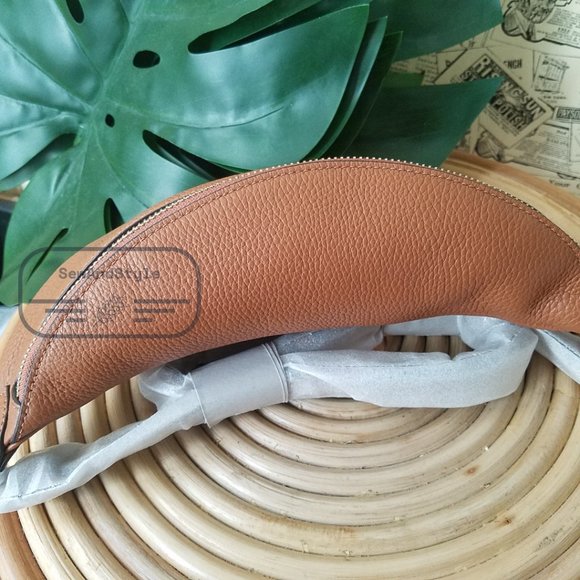 Kate Spade NWT Leila Belt Bag Fanny Pack Warm GingerBread Leather brown - Picture 3 of 12